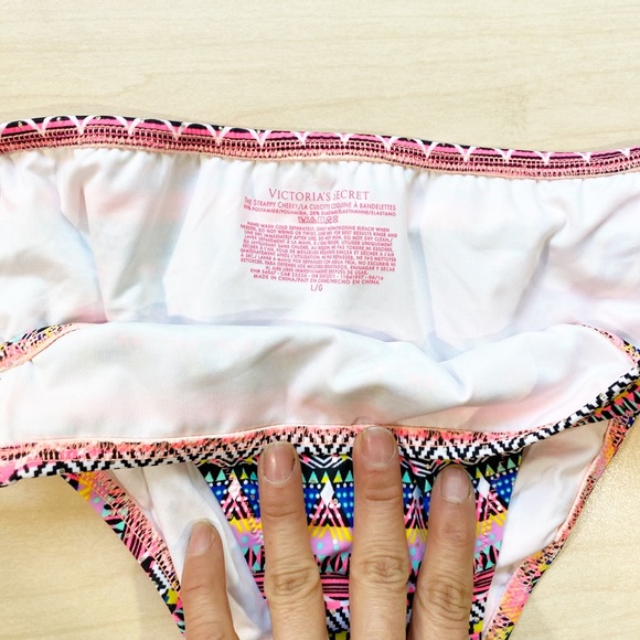NWT Victoria Secret Strappy Cheeky Bikini Bottom - Picture 3 of 6